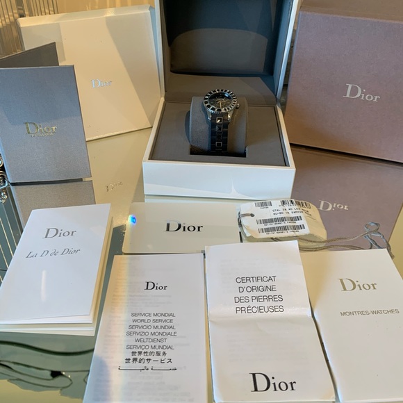 Christian Dior Christal Diamond Watch - Picture 2 of 7